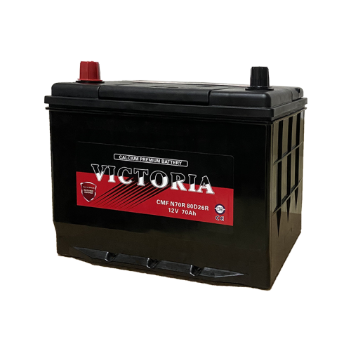 12V 70Ah N70 80D26R Baterai Mulai Asam Timbal
